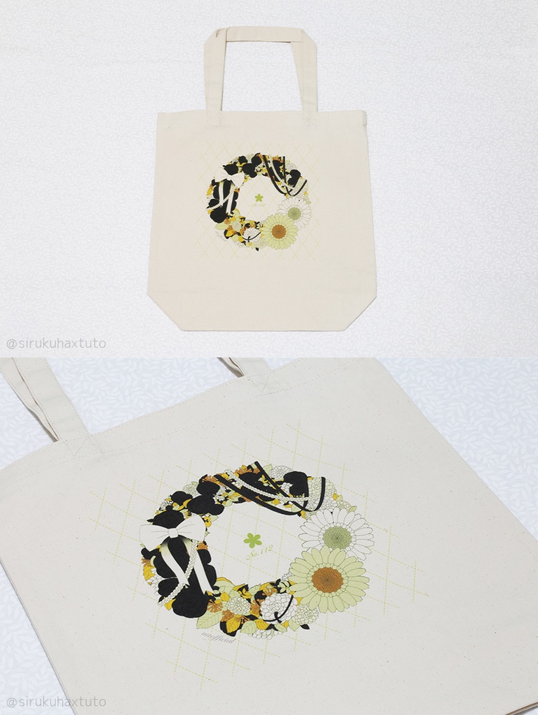 刀剣男士イメージ 花のリーストートバッグ③