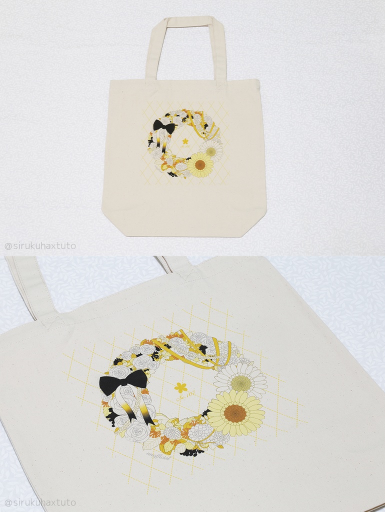 刀剣男士イメージ 花のリーストートバッグ③