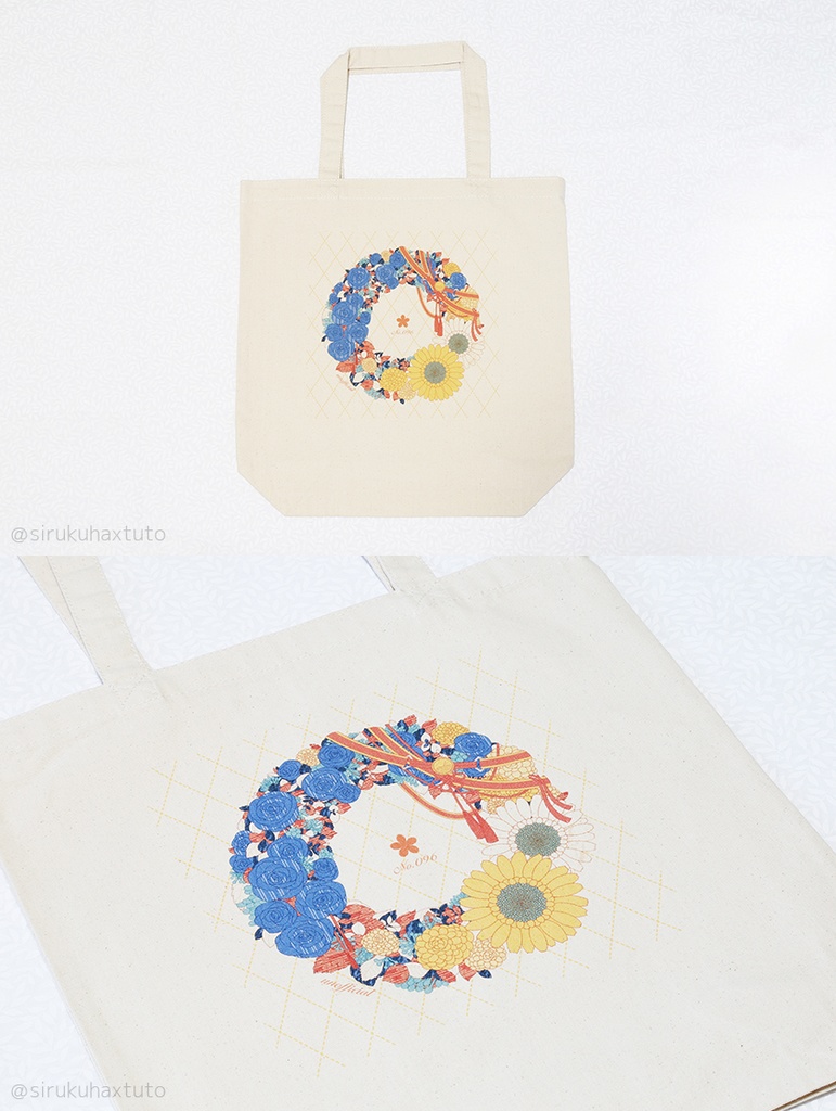 刀剣男士イメージ 花のリーストートバッグ③