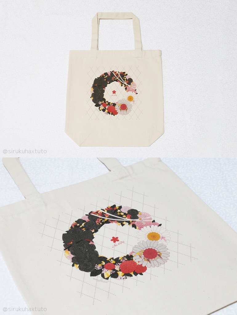 刀剣男士イメージ 花のリーストートバッグ③