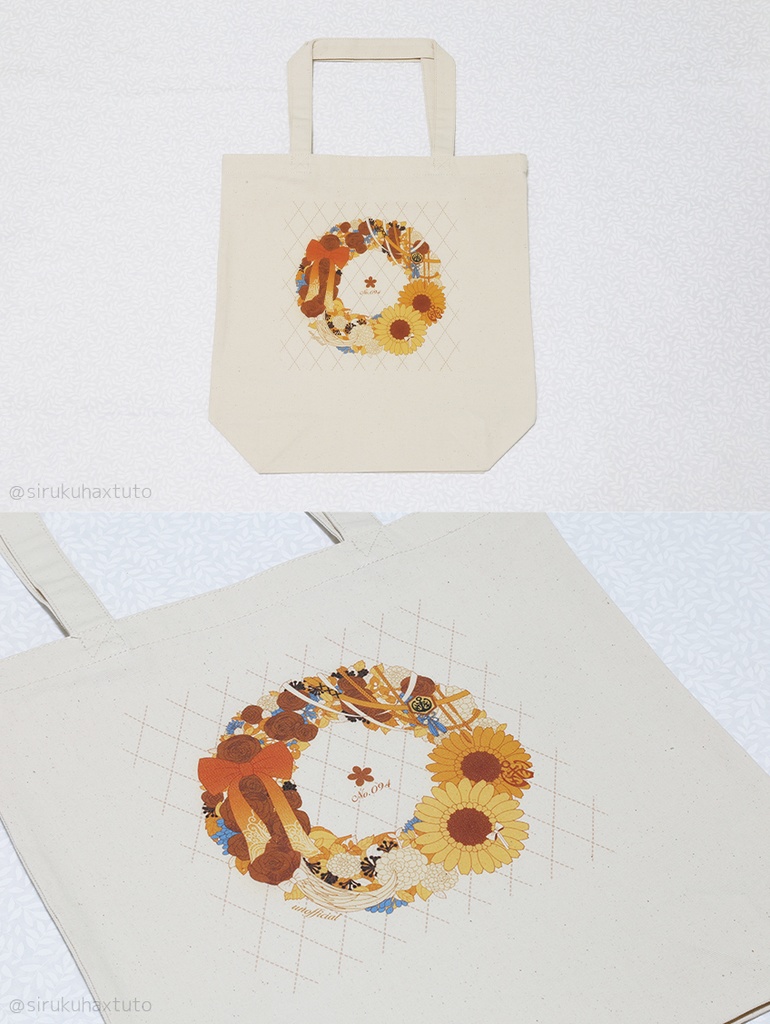 刀剣男士イメージ 花のリーストートバッグ③