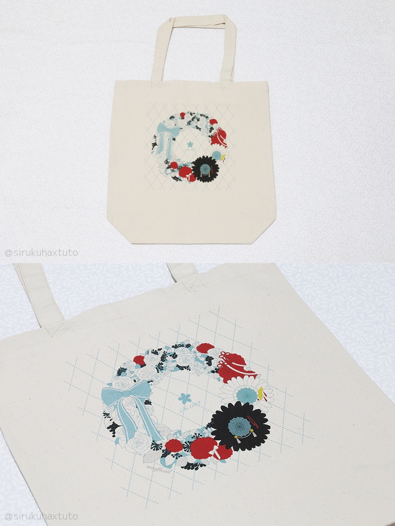 刀剣男士イメージ 花のリーストートバッグ③