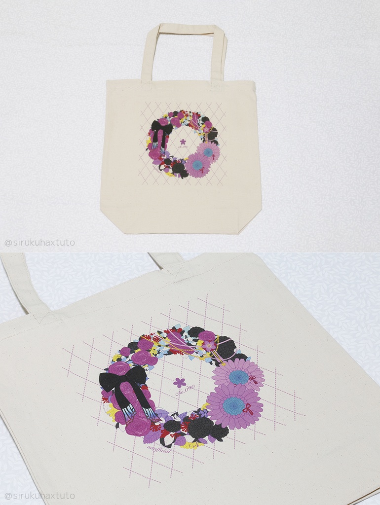 刀剣男士イメージ 花のリーストートバッグ③