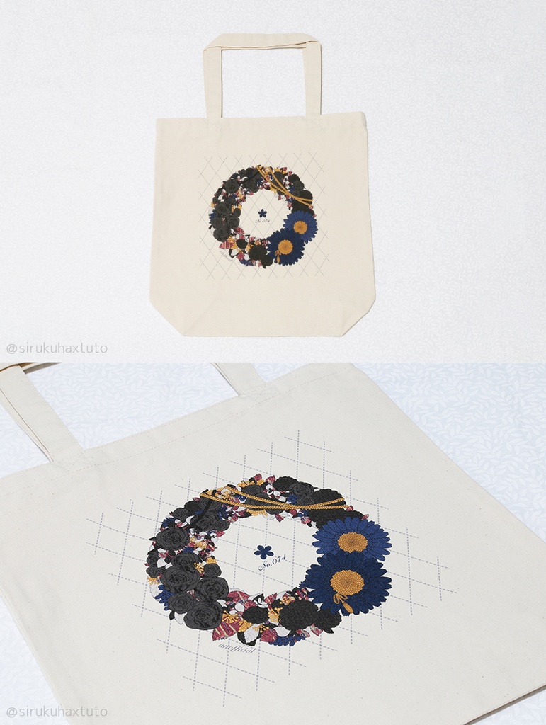 刀剣男士イメージ 花のリーストートバッグ③