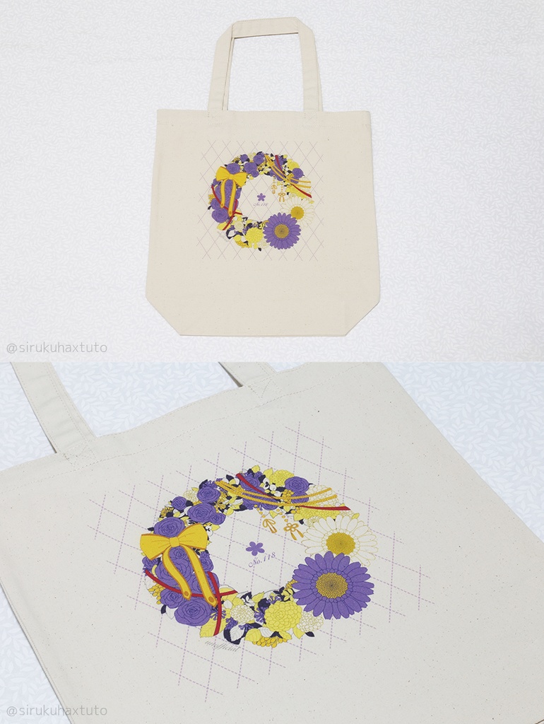 刀剣男士イメージ 花のリーストートバッグ③