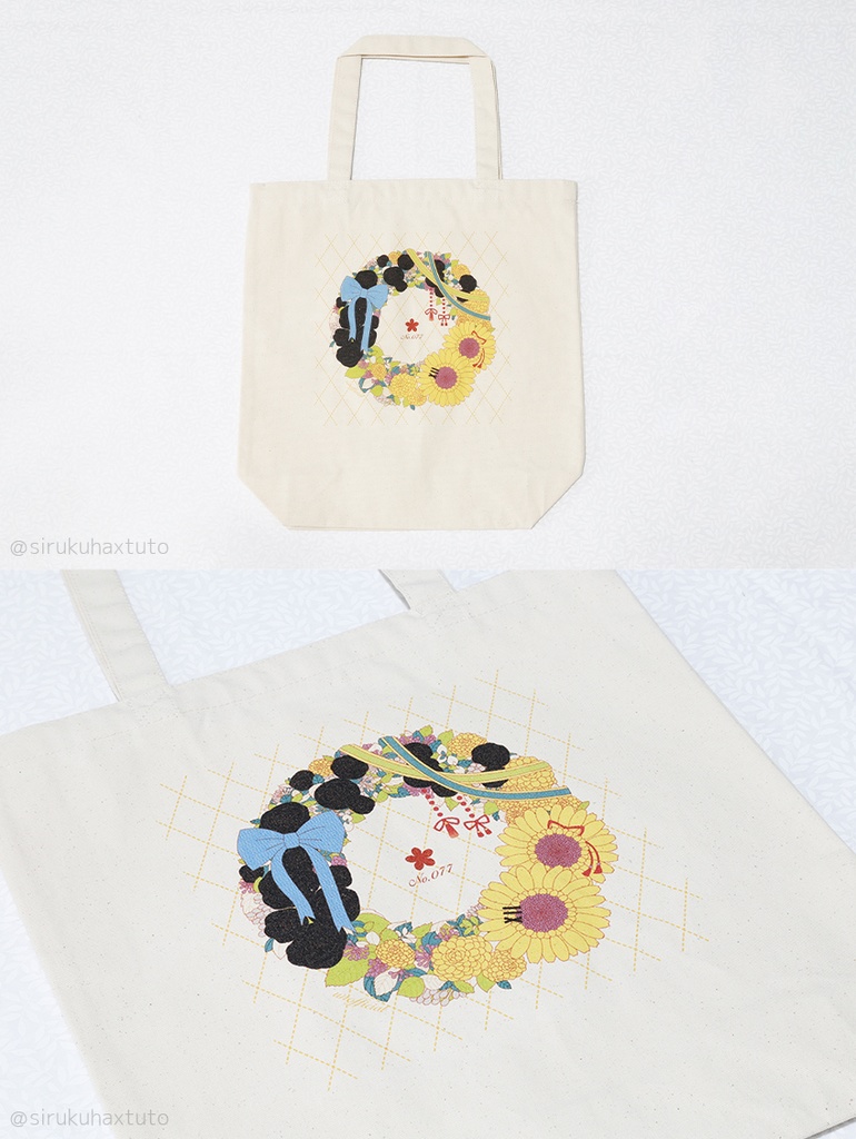 刀剣男士イメージ 花のリーストートバッグ③