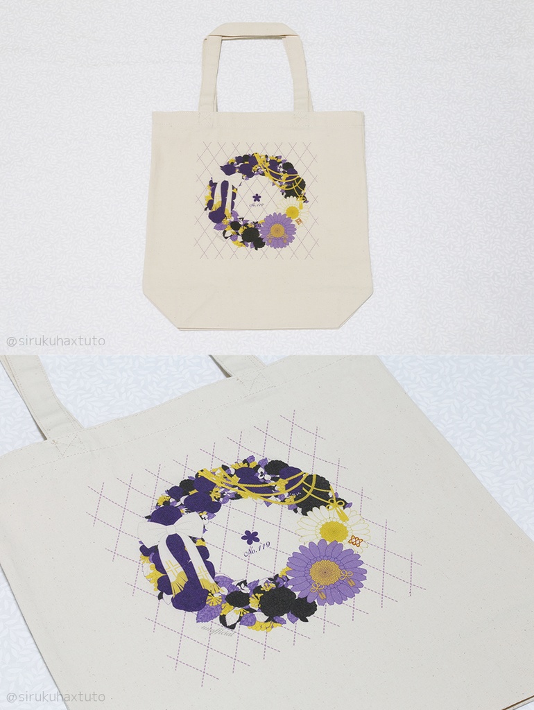 刀剣男士イメージ 花のリーストートバッグ③