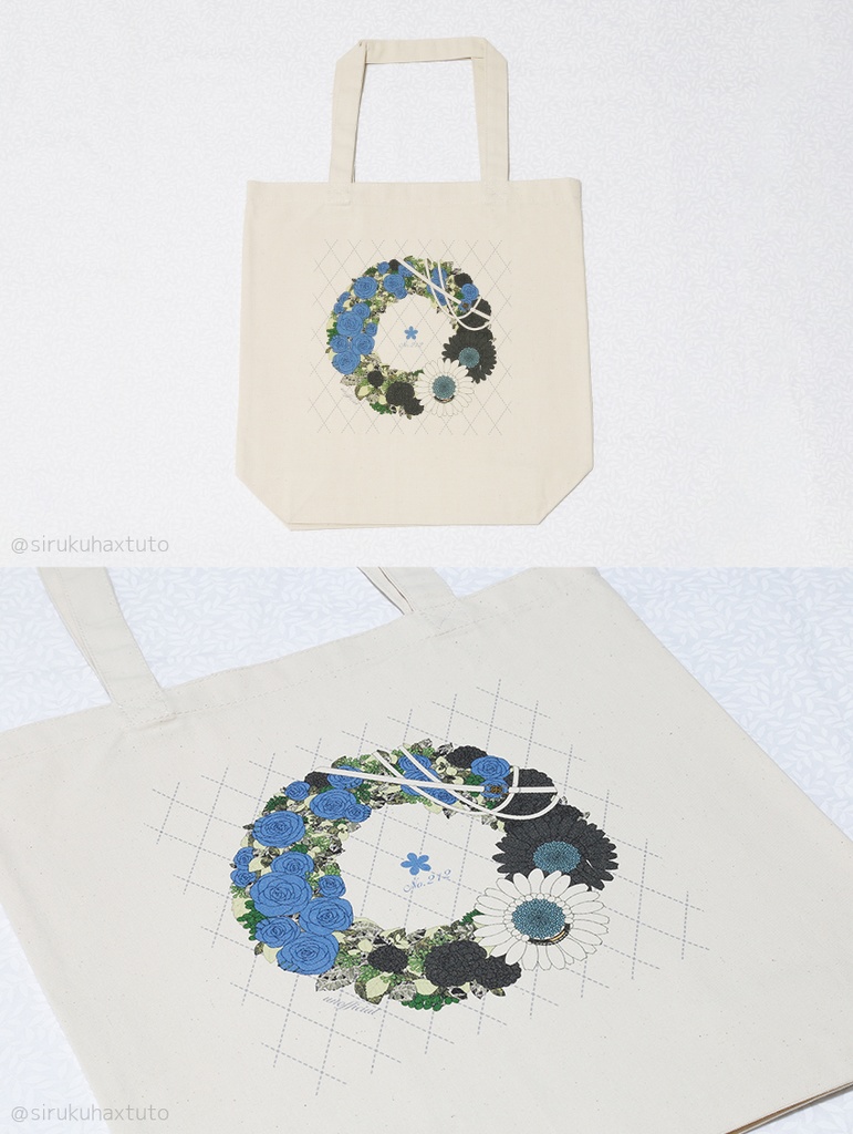 刀剣男士イメージ 花のリーストートバッグ④