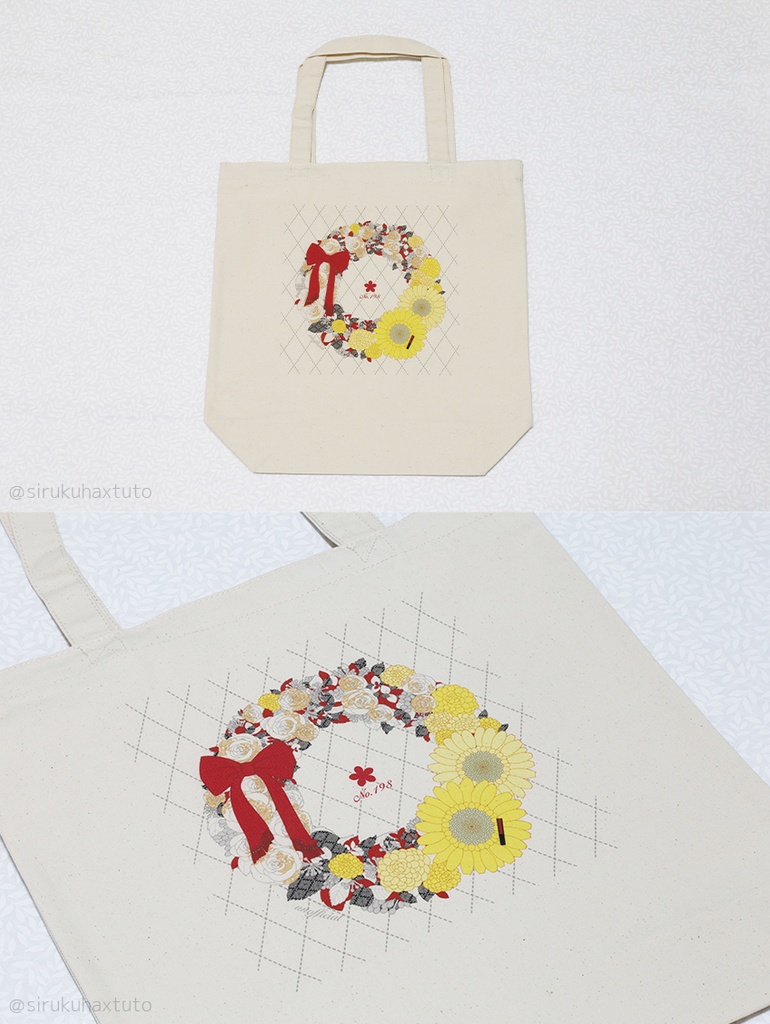 刀剣男士イメージ 花のリーストートバッグ④