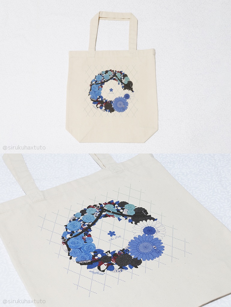 刀剣男士イメージ 花のリーストートバッグ④