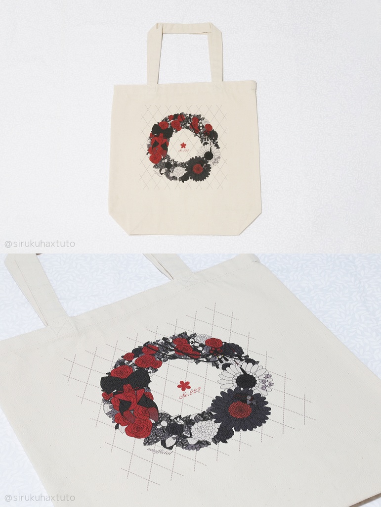 刀剣男士イメージ 花のリーストートバッグ④