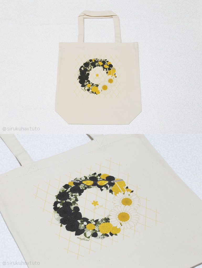 刀剣男士イメージ 花のリーストートバッグ④