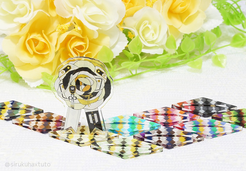 刀剣男士イメージ⑤　ブローチスタンド