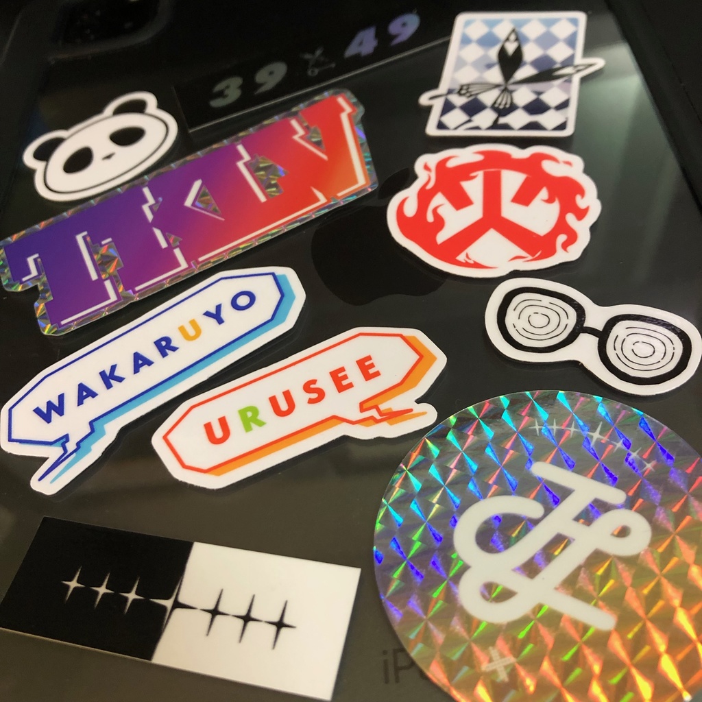 ティキラビステッカー【10枚セット】