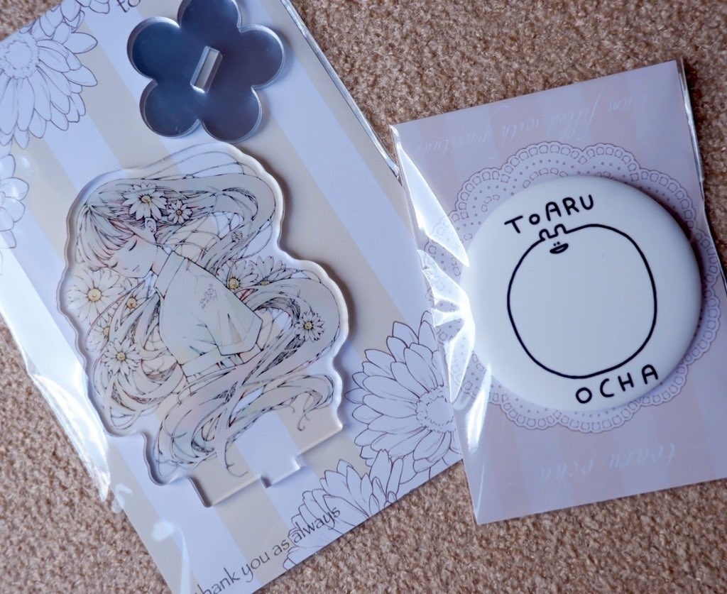 カモミールちゃんアクリルスタンドセット