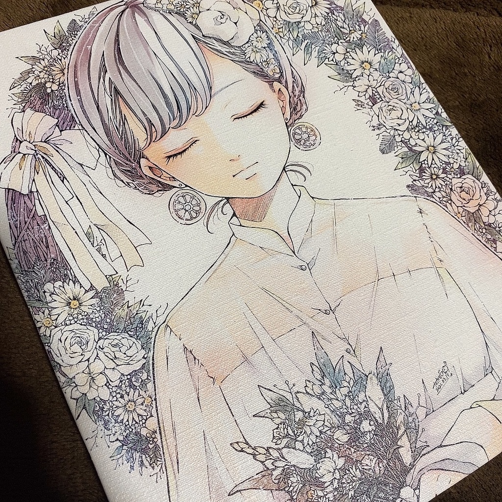 ヴィンテージちゃんキャンバスプリント