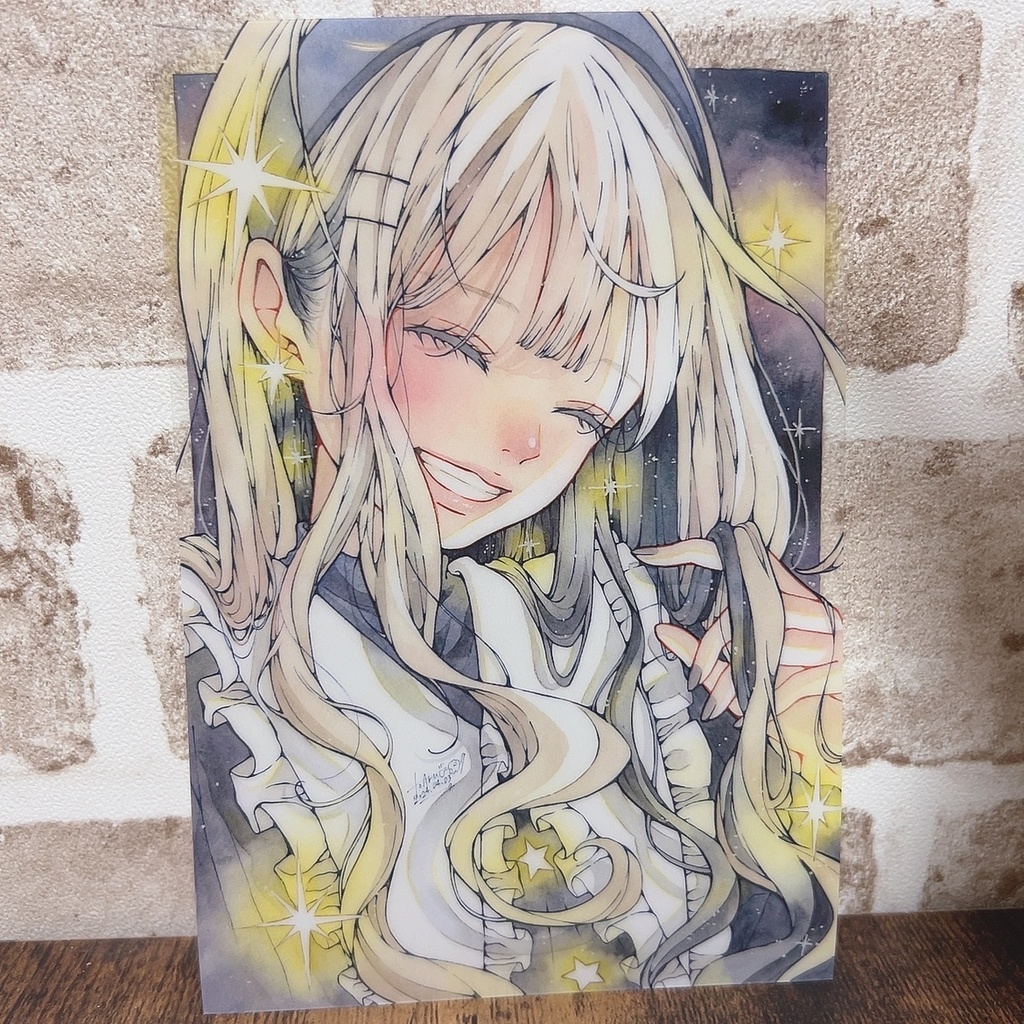 クリアポストカード4種