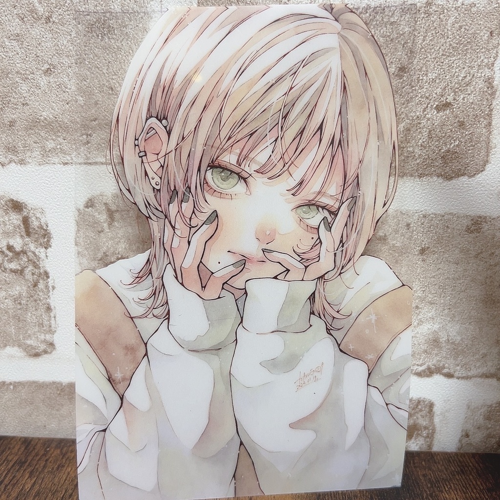 クリアポストカード4種