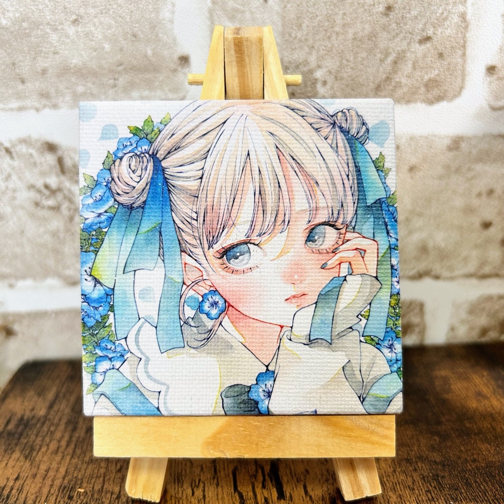 イーゼル付きミニキャンバス全4種