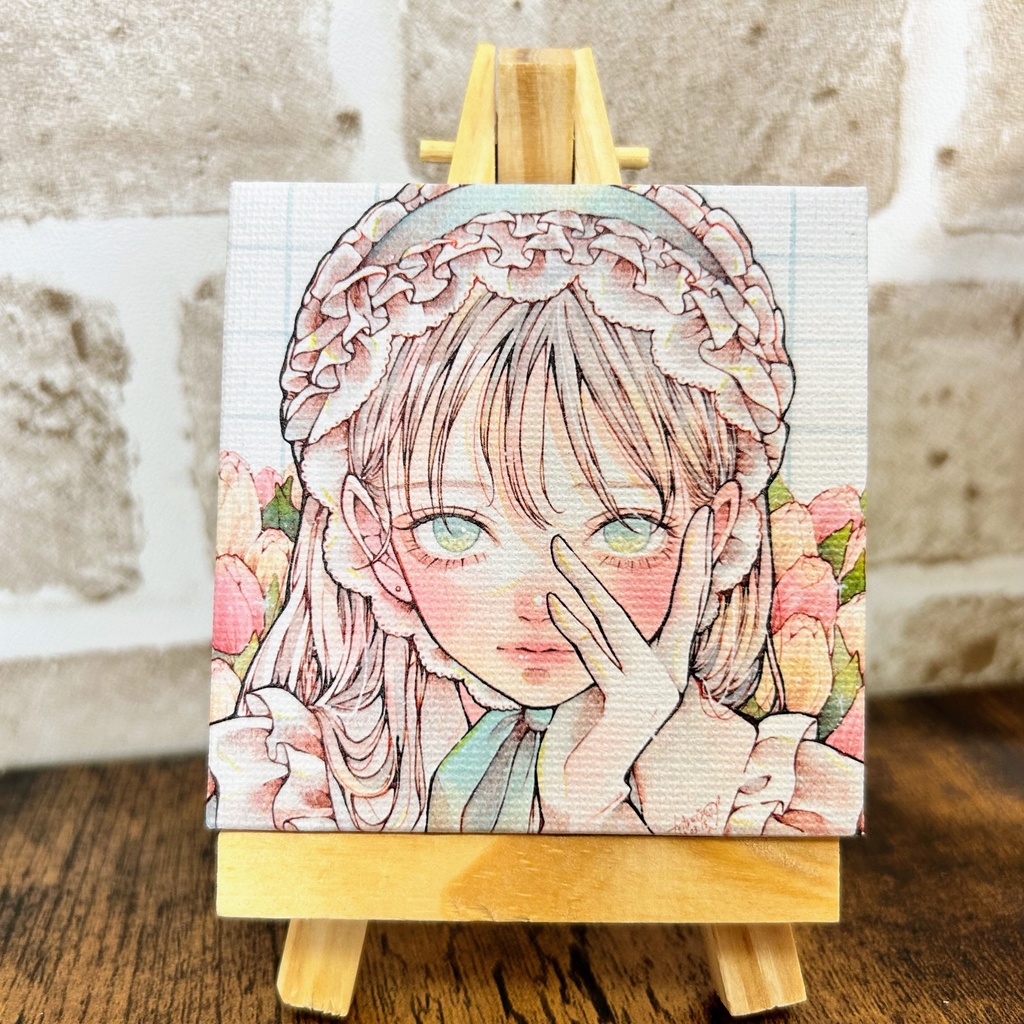 イーゼル付きミニキャンバス全4種