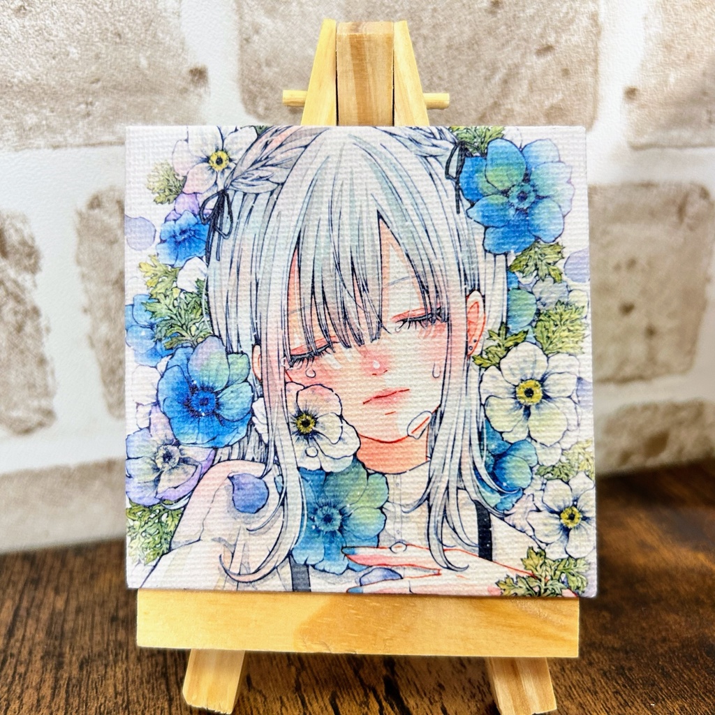 イーゼル付きミニキャンバス全4種