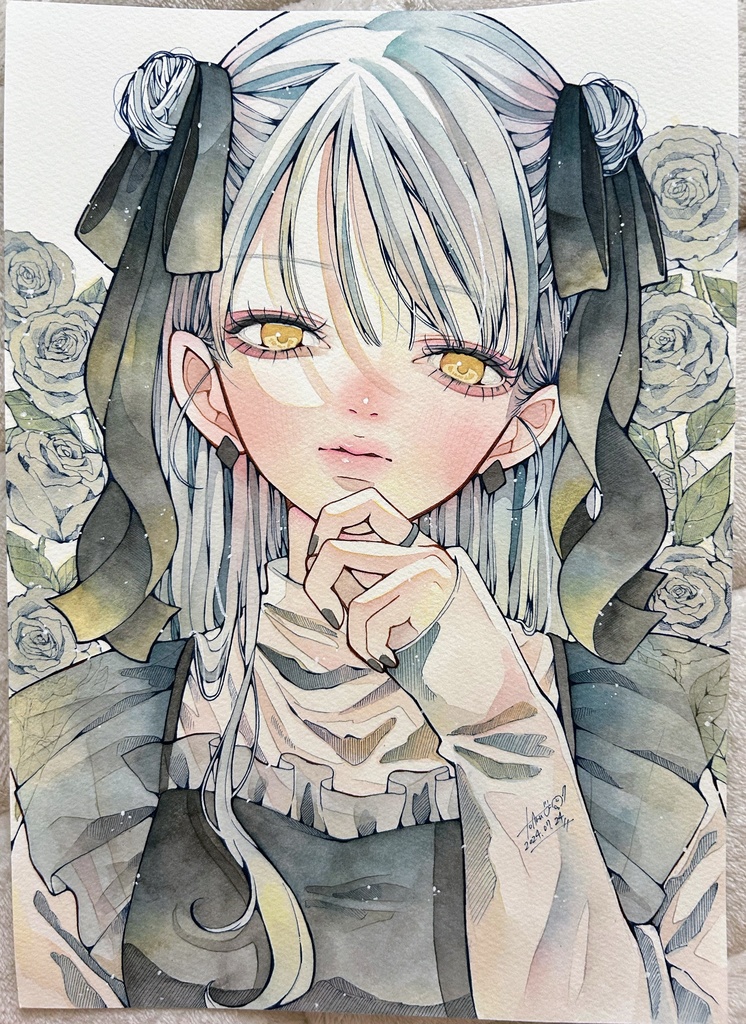原画(黒)