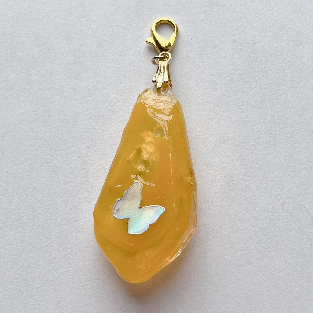 黄の十二星座の魔法石チャーム