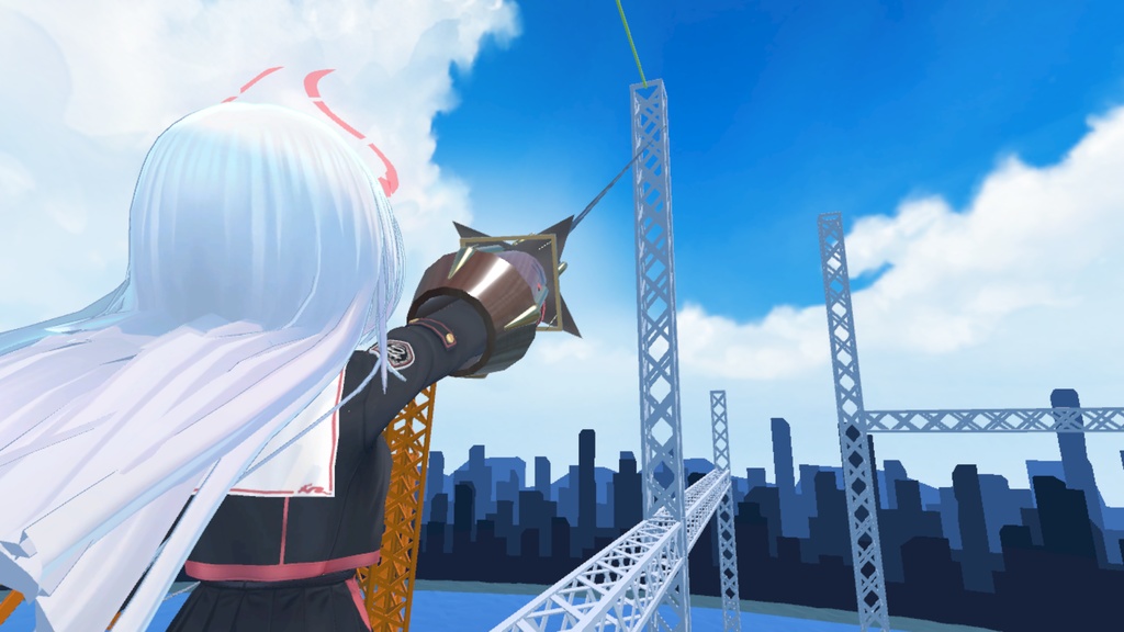 クローショット / ClawShot :VRChatワールド用ワイヤーアクションギミック