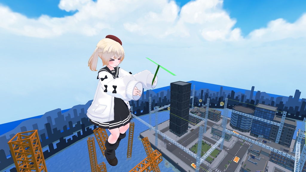 【無料】ふるふるコプター / FuruFuruCopter : VRChatワールド用飛行ギミック
