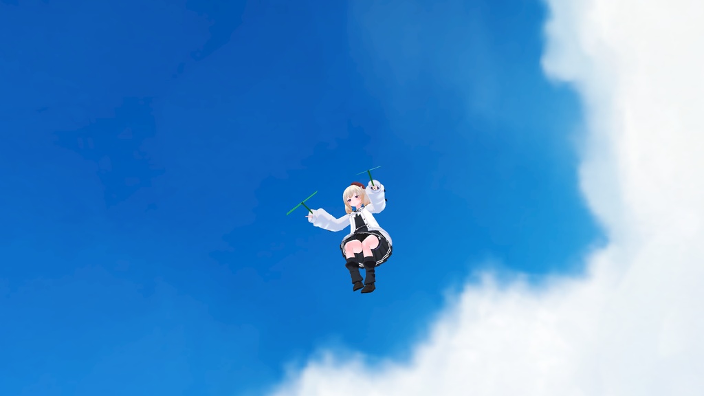 【無料】ふるふるコプター / FuruFuruCopter : VRChatワールド用飛行ギミック
