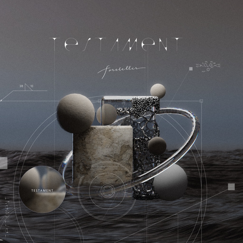 foreteller 2nd Single "Testament feat. 羽鳥玲"