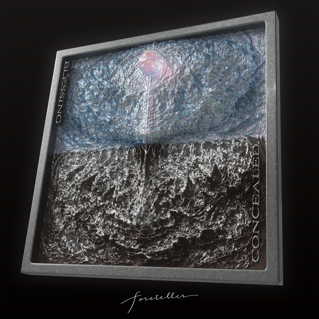 foreteller 3rd Single "Blessing / Concealed "