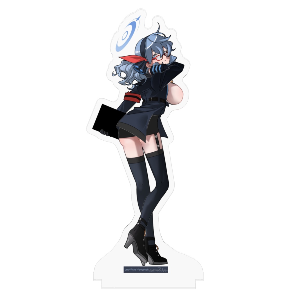 天雨アコ(メガネ) アクリルフィギュア(BOOTH ver.)