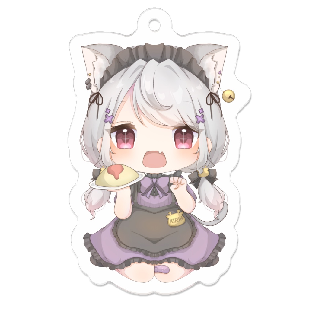 きりんのアクリルキーホルダー(メイドver.)