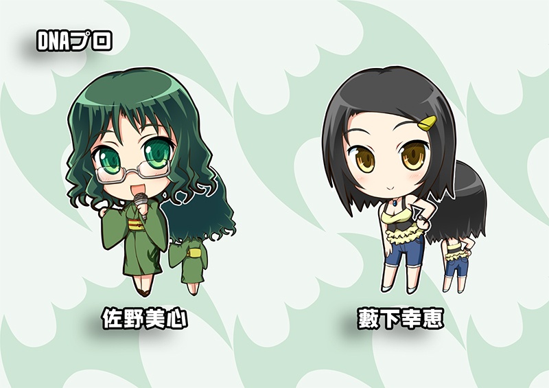 1054プロ&DNA&西園寺アクリルホルダー