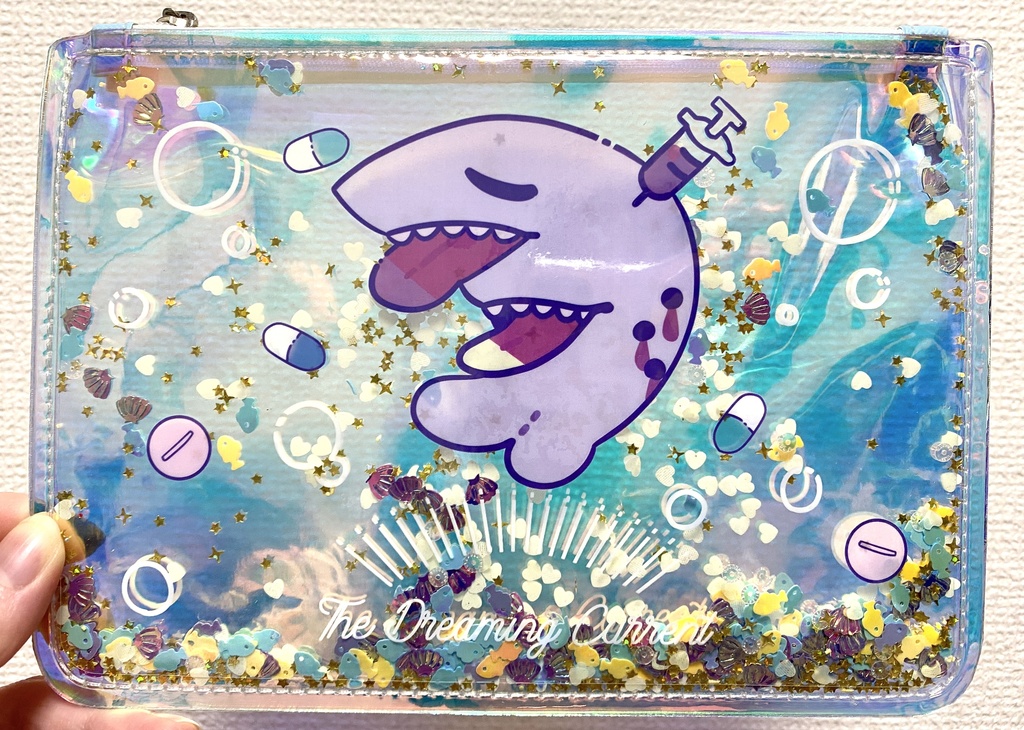 夢見る流れオーロラグリッターポーチ 倫理観 Booth