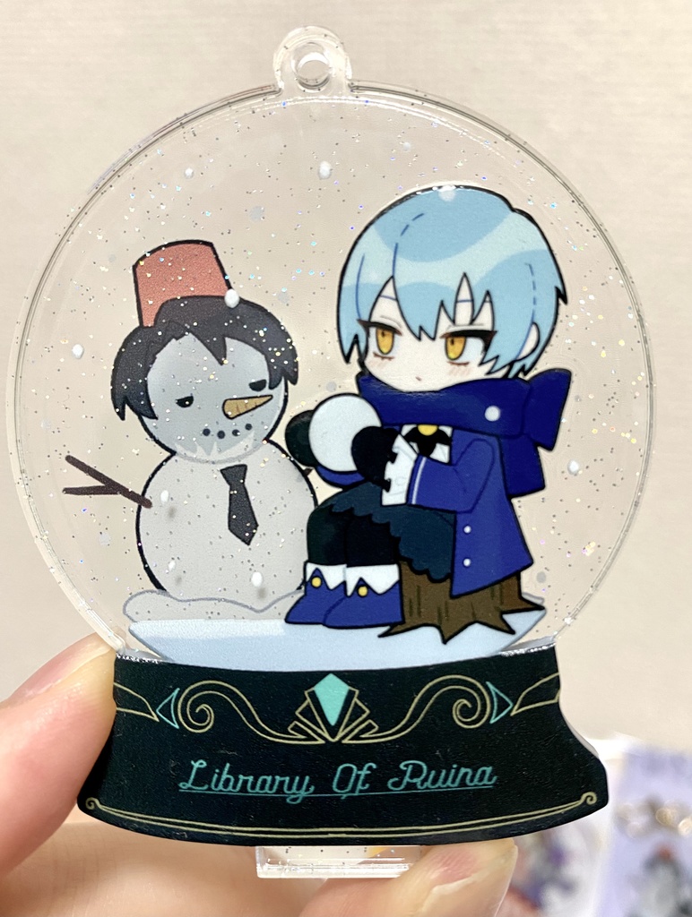 アンジェラ二層印刷スノードームアクキー