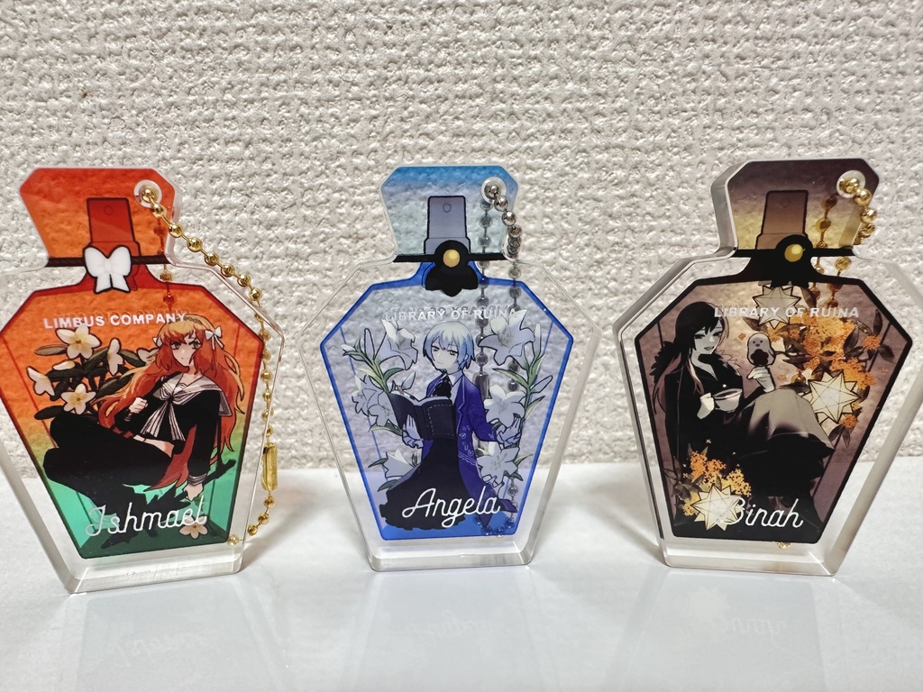香水瓶ドミノアクキー