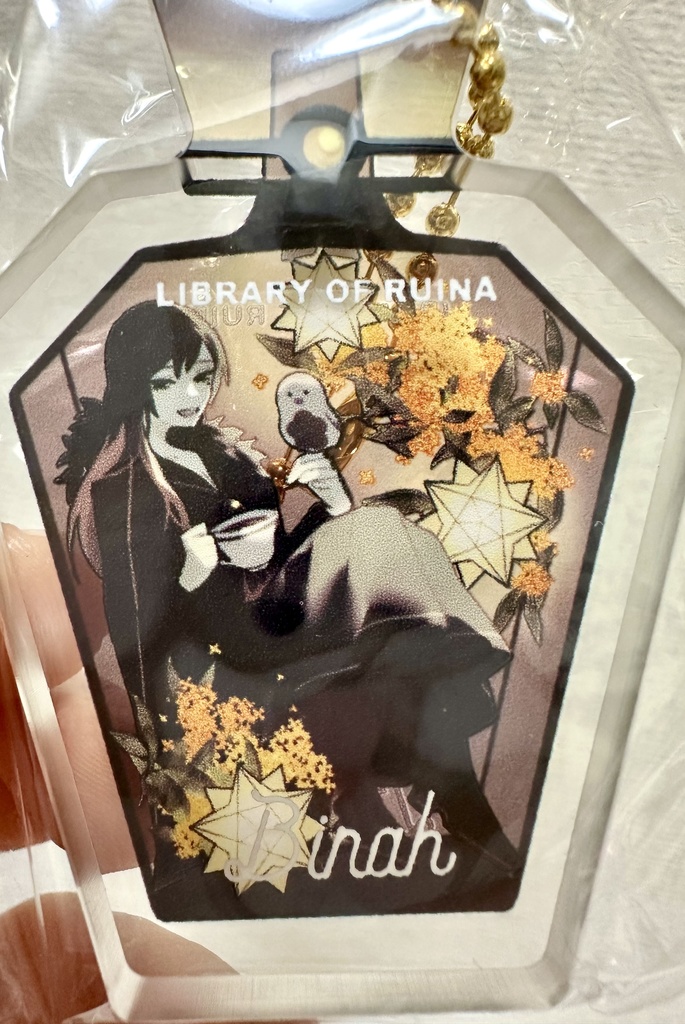 香水瓶ドミノアクキー