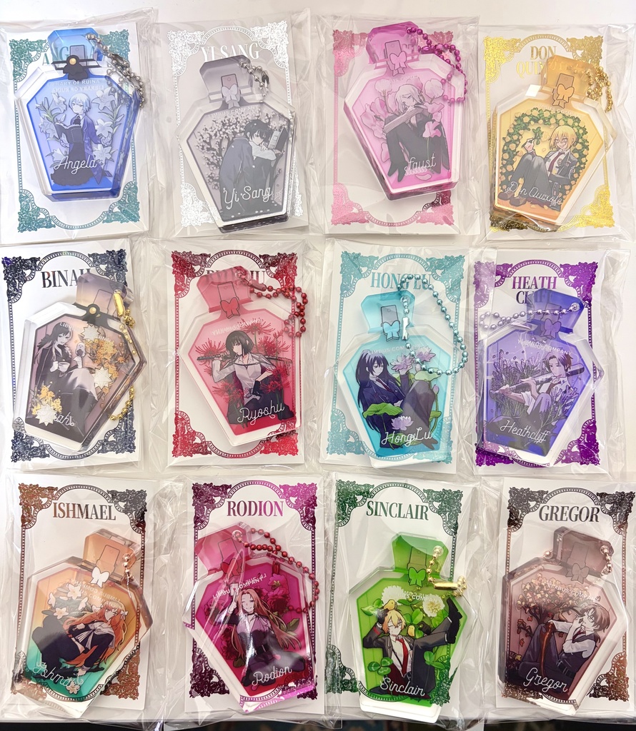 香水瓶アクキー