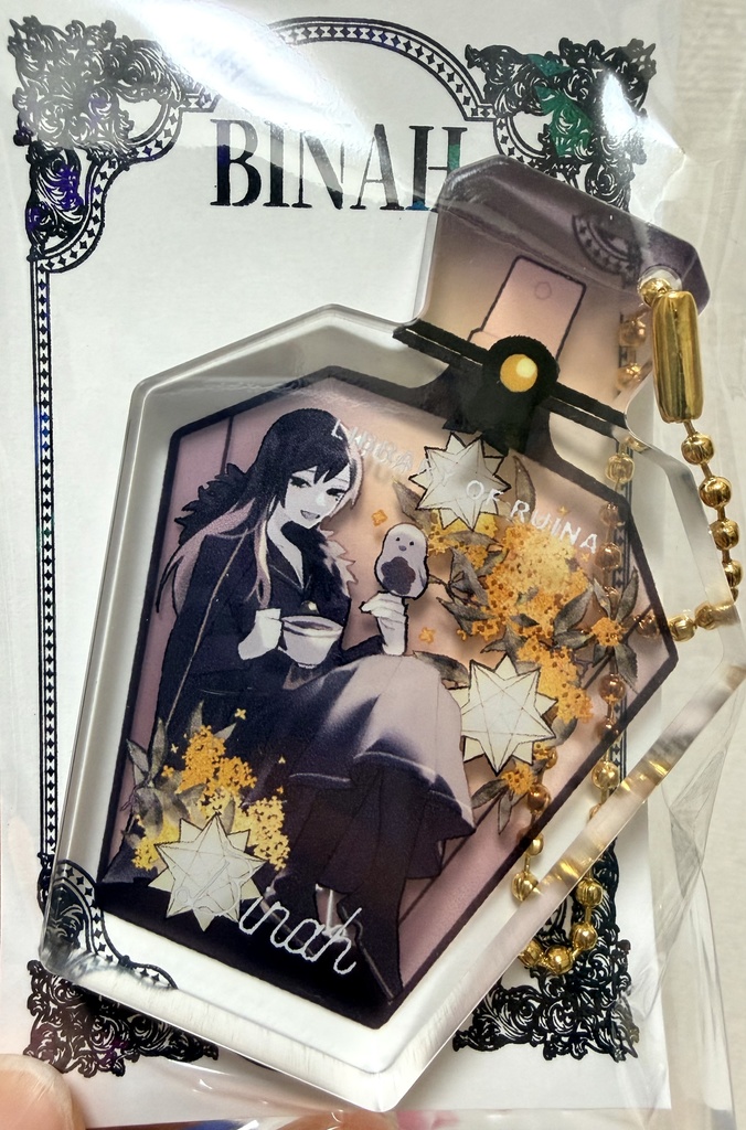 香水瓶アクキー