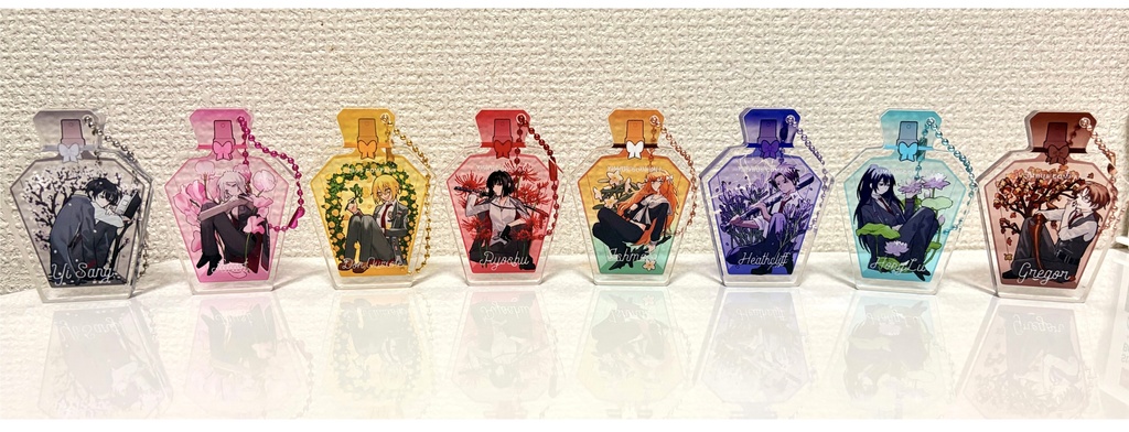 香水瓶アクキー