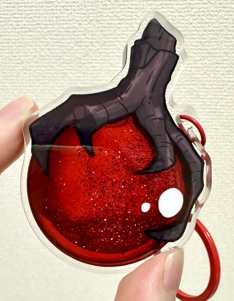 グリッターオイルアクキー(断首魚/樹液)