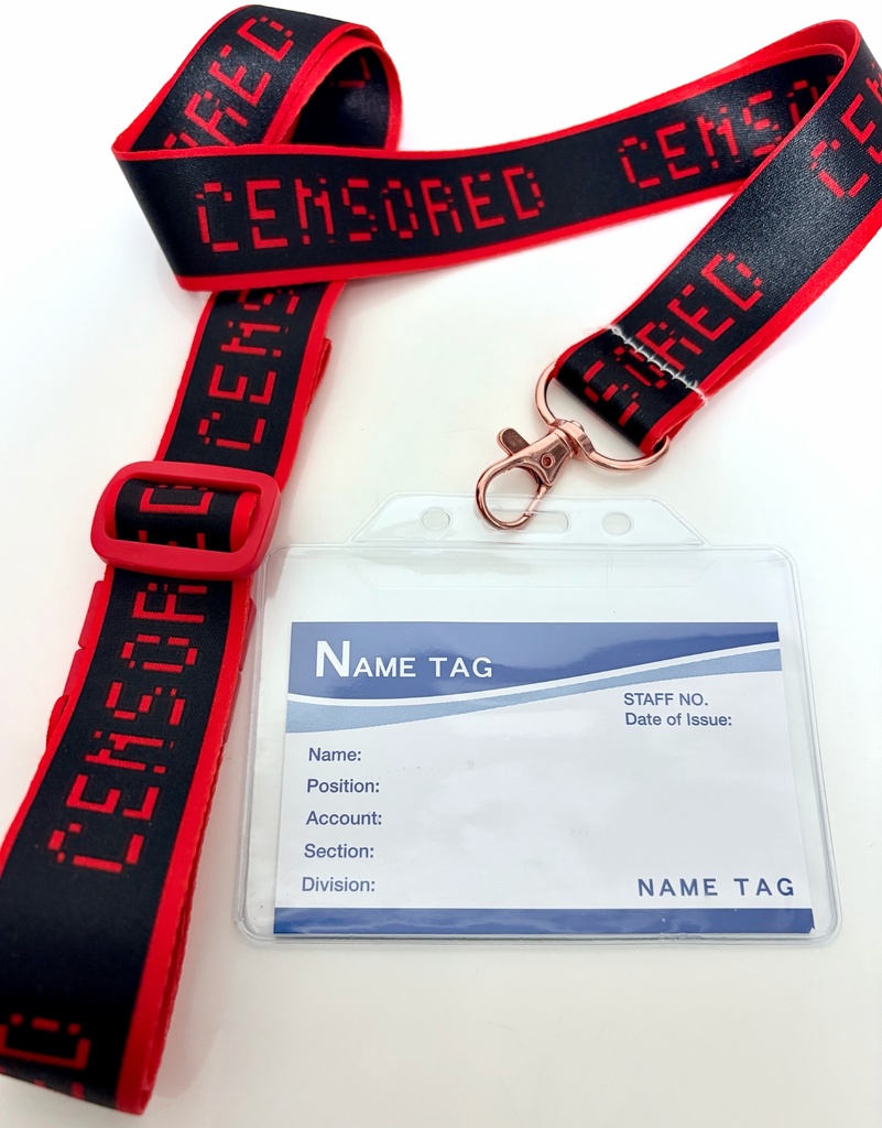 レトロ規制済みネックストラップ