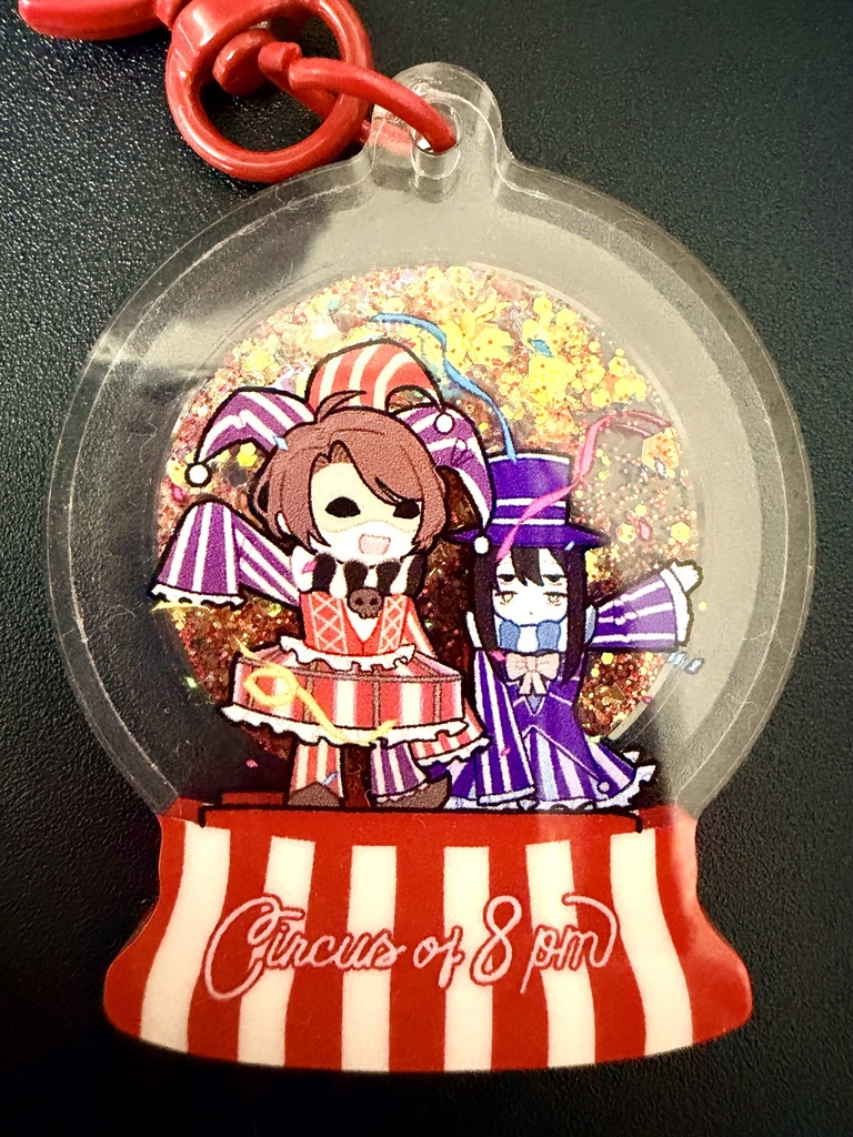 グリッターオイルアクキー(憂鬱大罪、アンジェラ、エマノア)