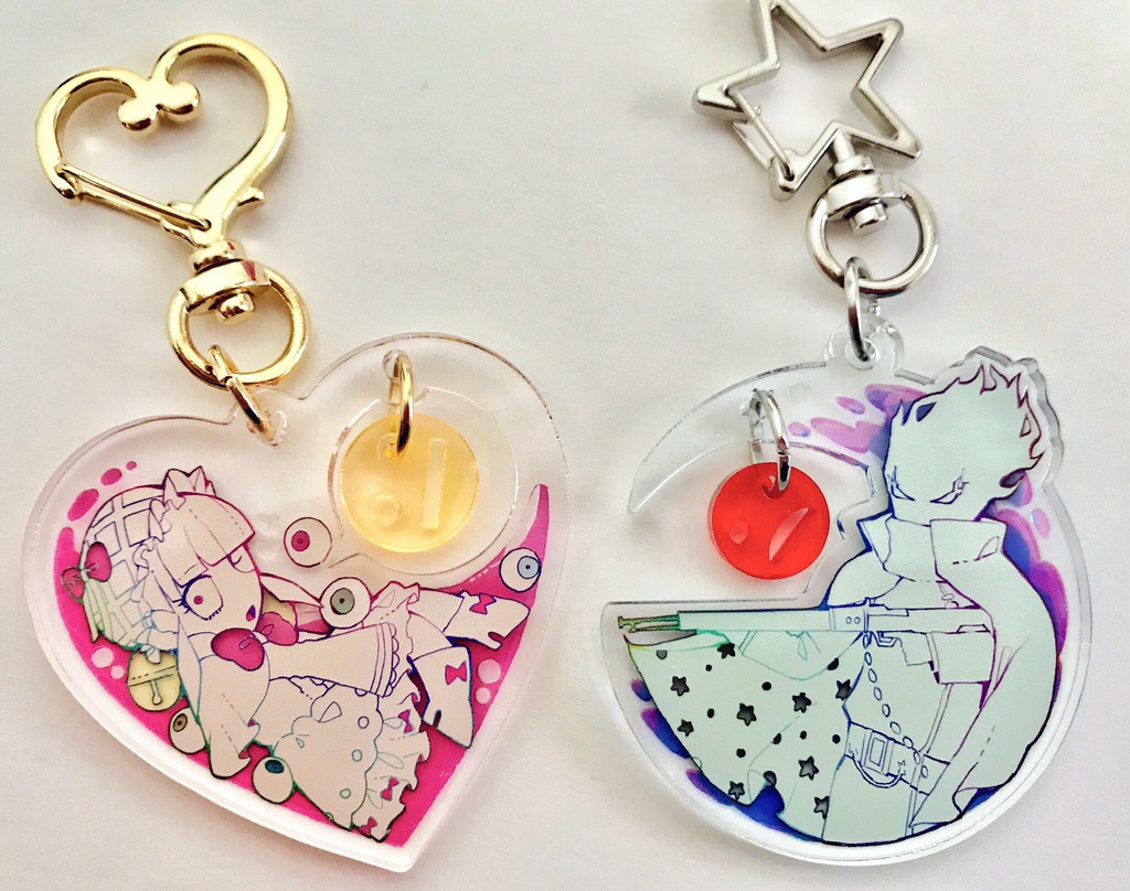 ロボトミーコーポレーション　アクリルキーホルダー　ホクマー アブノーマリティアクキー 3種 - 倫理観 - BOOTH