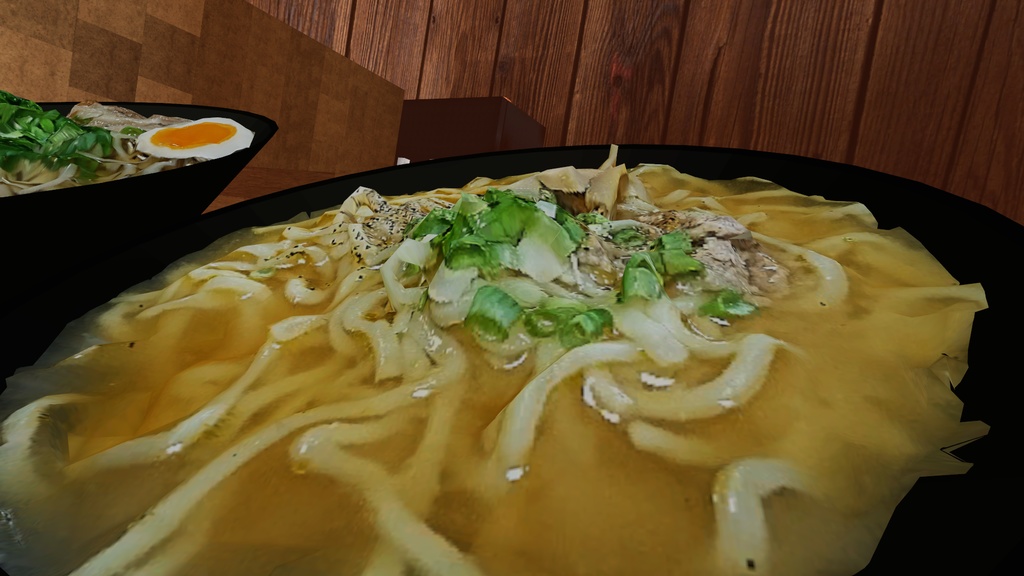 らーめん3Dモデル1