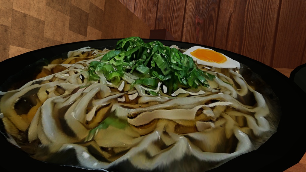 らーめん3Dモデル1