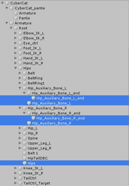 CyberCatちゃん1.0向けぱんつ【3Dモデル】