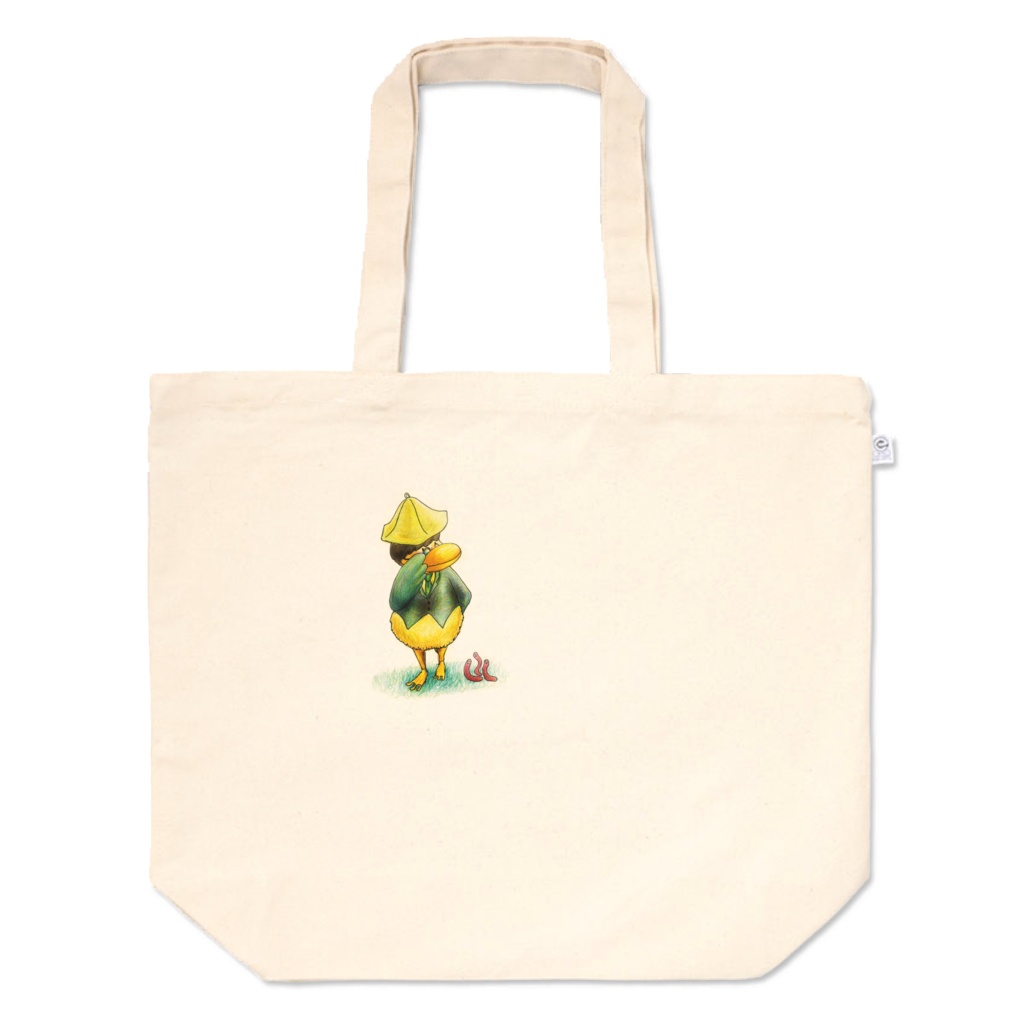 鳥男トートバッグ